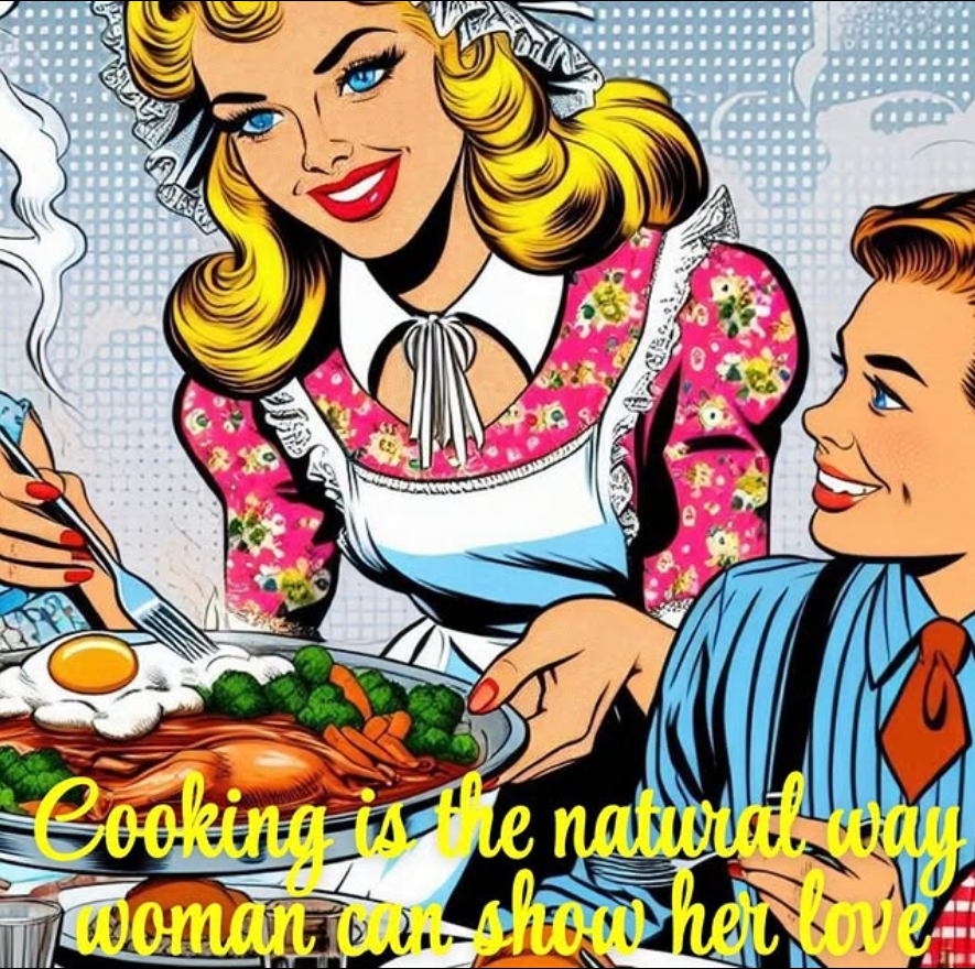 TradwifeOrigina's tweet image. Serving love, one homemade meal at a time. ❤️ #Tradwife #Homecooked