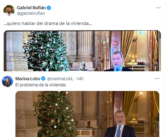 Raclo20's tweet photo. Sánchez, junto a sus socios separatistas y sus palmeros de La Ser, llevan 6 años en el gobierno, pero la culpa del precio de la vivienda es del Rey,
¿A que esta no os la esperabais?😂😂
Todo vale cuando sabes que tu mensaje va dirigido a #deficientes mentales.😄👇 https://t.co/Pq7dRcRRyX