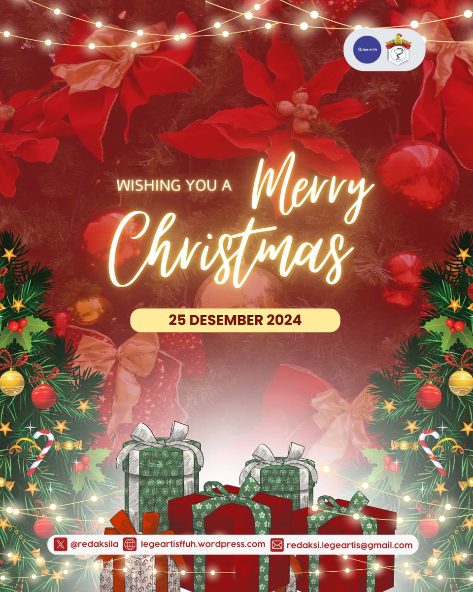 redaksila's tweet photo. Keajaiban Natal bukan hanya pada hadiah yang diberikan, tetapi pada kedamaian yang hadir dalam hati kita. Selamat Natal 2024!

#LAVerse #RedaksiLA #HariBahagia #ChristmasEve
[ENYA] https://t.co/hwxGJ8qc02