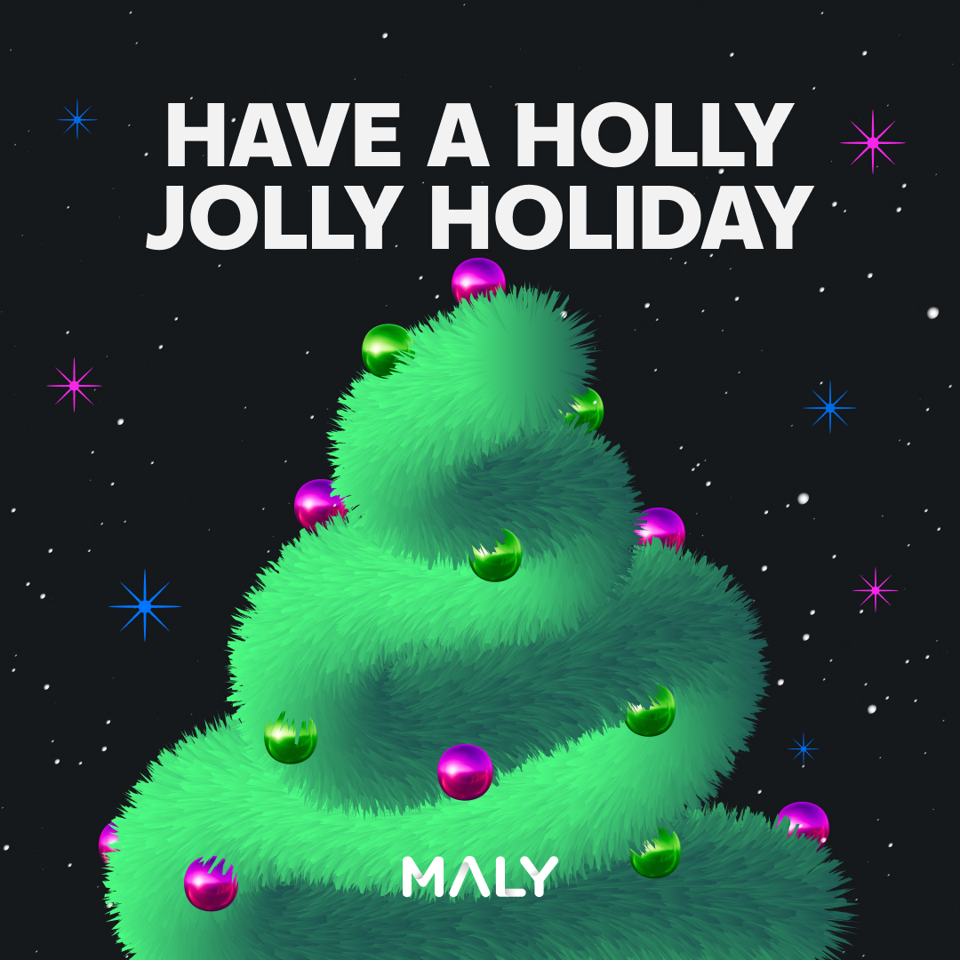 Maly_app's tweet photo. It’s the season of joy, sparkle, and smart money moves!
Wishing you Merry Christmas from the Maly team to you! 🎅🎄

#Holidays #SmartMoney #FestiveVibes #MalyTeam https://t.co/ba5qBQy1iZ