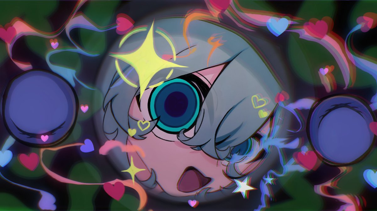 Mwah!
#古明地こいし #東方Project