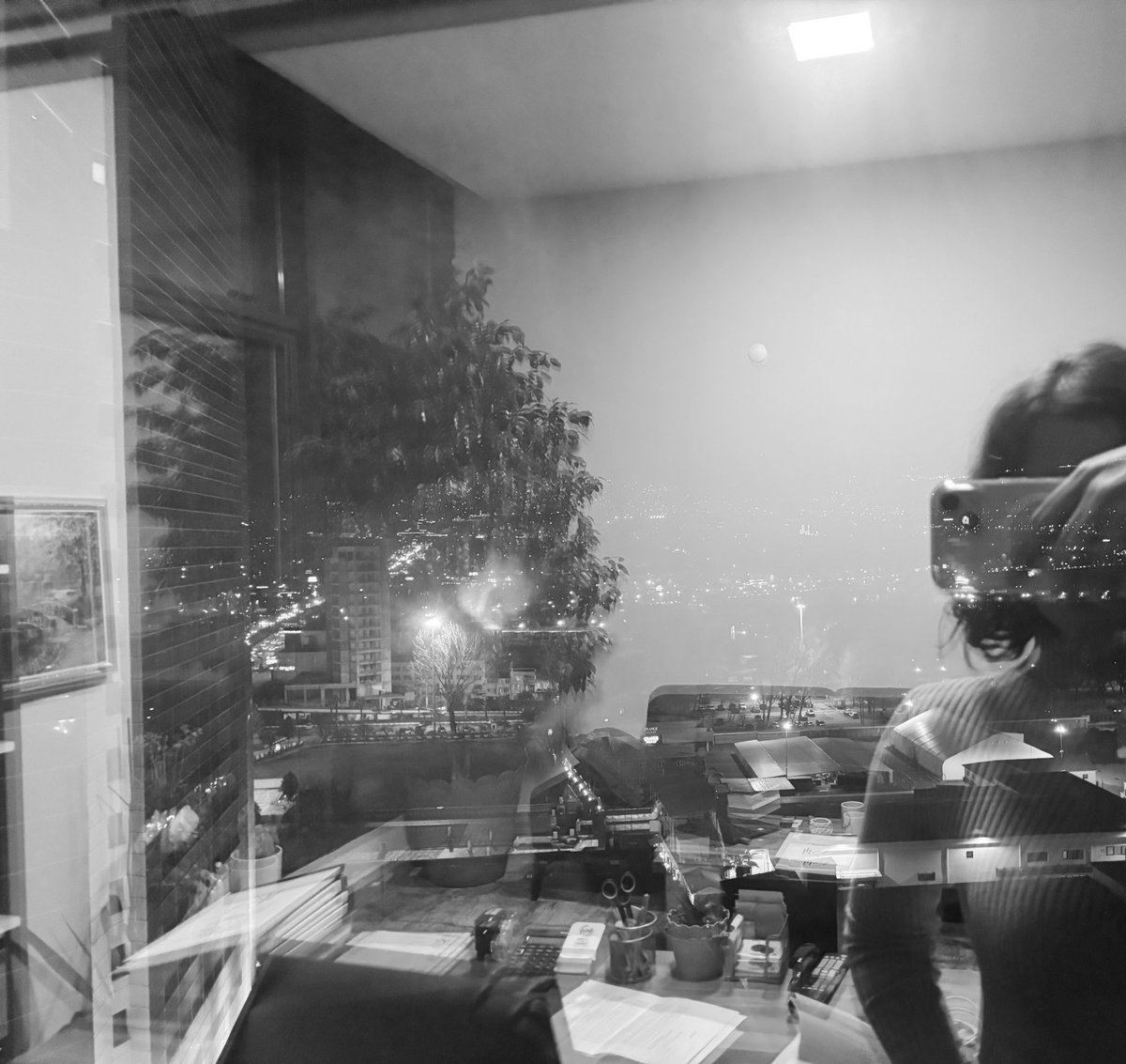 Yeni yıl telaşı,
Bitmeyen işler ve Bursa manzarası ..