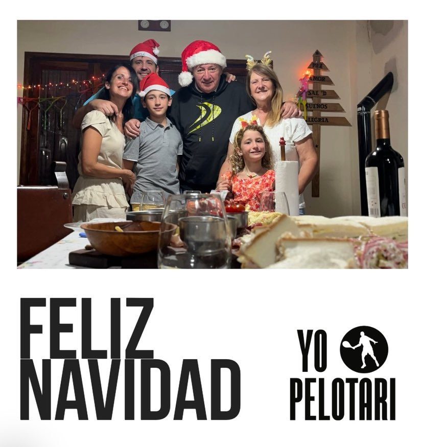 FELIZ NAVIDAD!!! YO PELOTARI