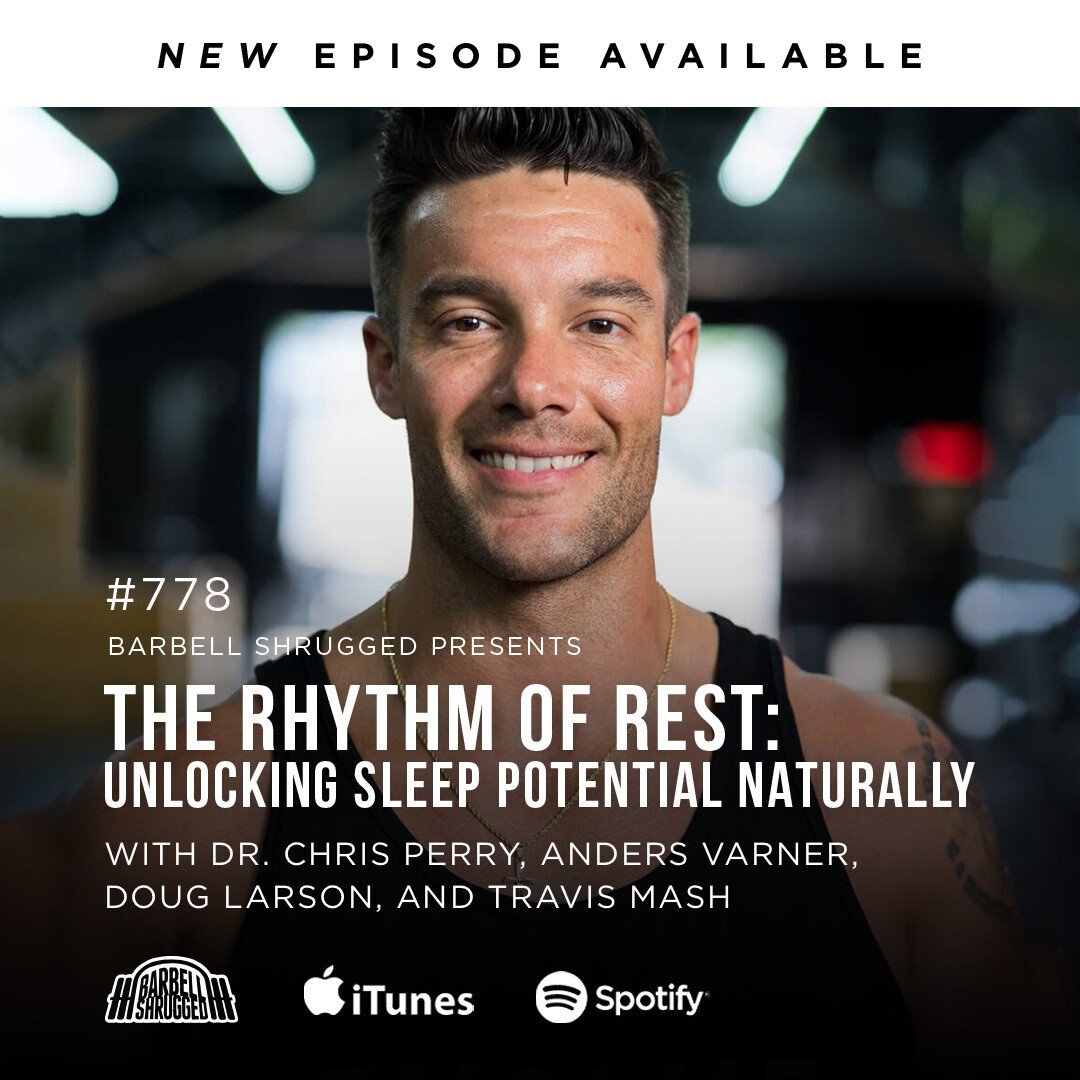 BarbellShrugged's tweet photo. The Rhythm of Rest: Unlocking Sleep Potential Naturally w/ Dr. Chris Perry, Anders Varner, Doug Larson, and Travis Mash. #778

Listen Now: https://t.co/egwqEatBUQ

#SleepOptimization
#CircadianRhythms
#HealthPerformance
#ExerciseScience
#LongevityMatters https://t.co/SJHfdovppE