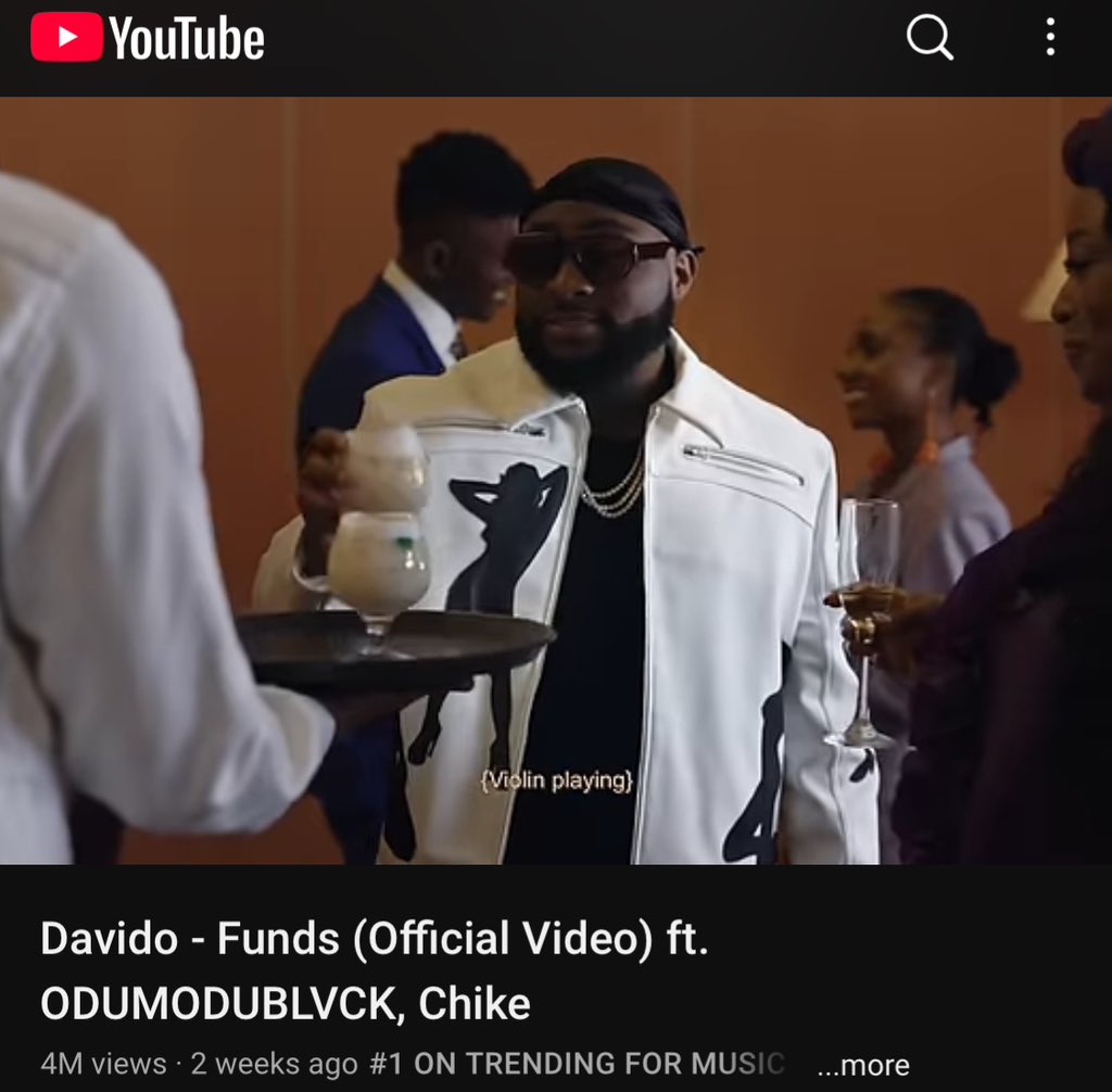 FUNDS official music video has surpassed 4M organic views on YouTube. 🤯🔥