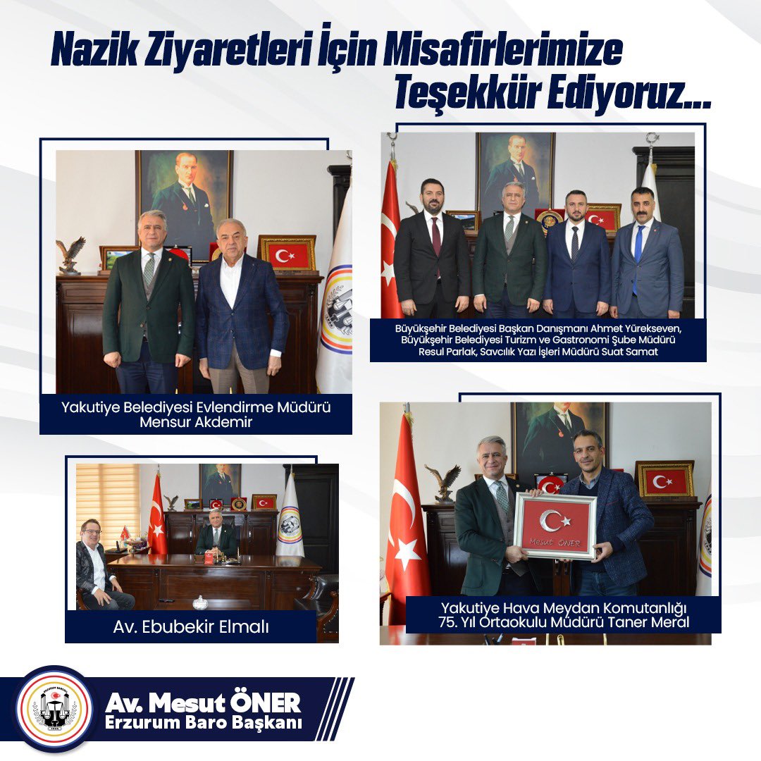 avmesutoner's tweet photo. Misafirlerimize nazik ziyaretleri için teşekkür ediyorum. https://t.co/gcCbhq4uJm