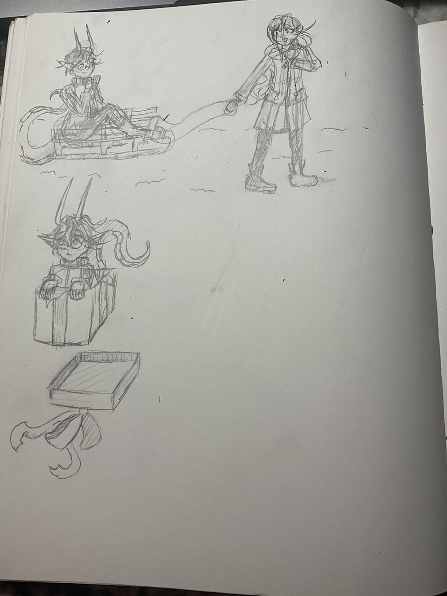 🎄Merry Christmas 🎄 - here are some little oc doodles I did