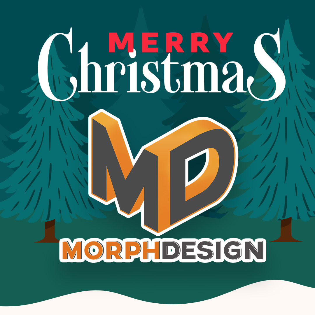 designbymorph's tweet photo. Merry Christmas from Morph Design! 🎄✨ This year, we poured creativity and dedication into everything we did, and we’re excited to bring even more this upcoming year. https://t.co/RS8rU1w0Ea
