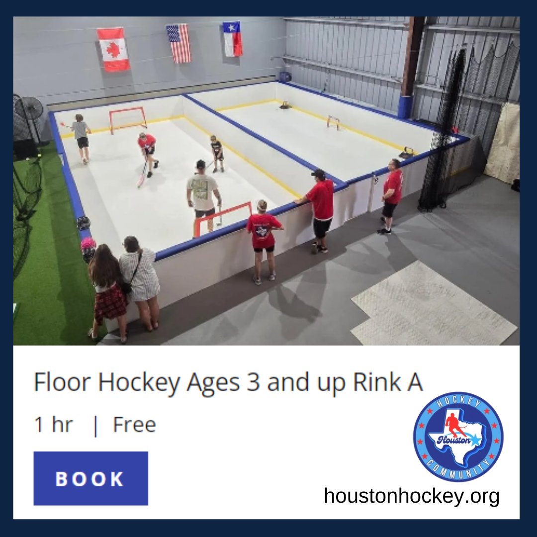 gram is🏒 Youth Floor Hockey – Ages 3 &amp; Up! 🏒
Looking for a fun and safe way to introduce your kids to hockey? At Houston Hockey, we’ve created 2 indoor floor hockey rinks where ki