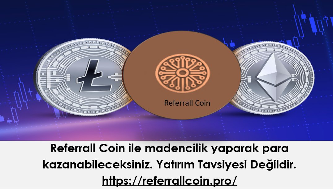 Referrall Coin Bitcoini Geçmek Üzere Tasarlanan Bir Yapay Zeka Coinidir.YTD. referrallcoin.pro