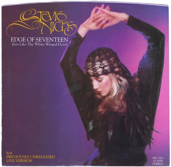 #1ArtistADay #SavedMyFavesForDecember 1981/1982: Stevie Nicks (Doin' a five day Fleetwood Mac Theme. Day 2)

Edge of Seventeen (Just Like the White Winged Dove) - Stevie Nicks

open.spotify.com/track/2id8E4Wv…