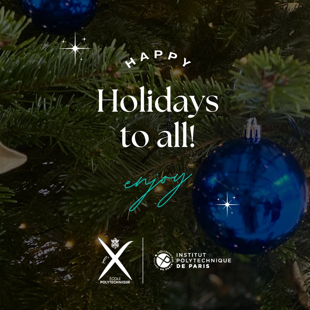 Take a well-deserved break!☕✨

🎓As third-year students juggle master's applications and their Bachelor thesis, make sure to take some time for yourself.❄️🕯️

Wishing everyone a restful and happy holiday season!🎄

#WinterBreak #StudentWellness #EcolePolytechnique #StudentLife