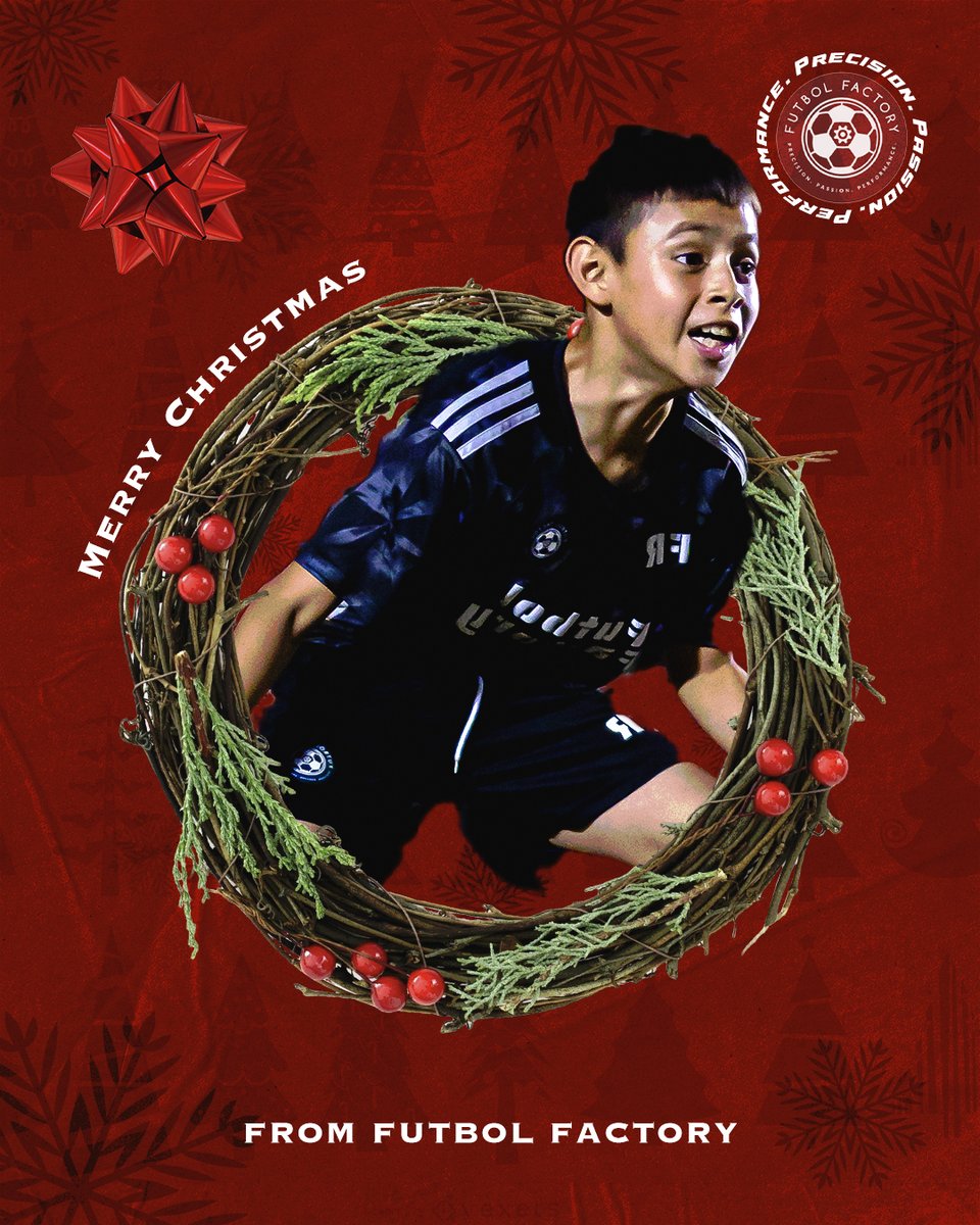 🎄⚽️ Merry Christmas from Futbol Factory! 🎄⚽️
This holiday season, we’re grateful for all our incredible players, families, and coaches who make our community special. ❤️
#MerryChristmas #FutbolFactory #PassionPrecisionPerformance