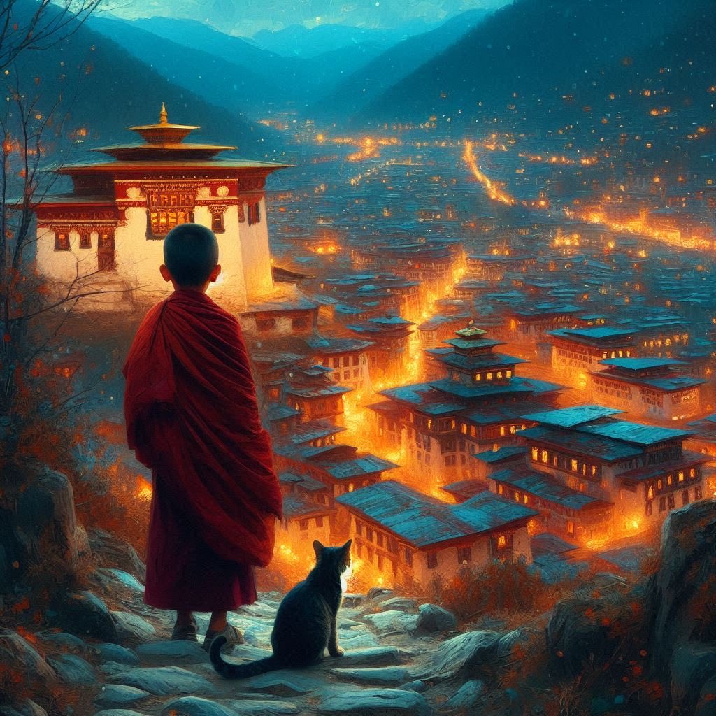 Emptiness_Paws's tweet photo. A young monk and a stray cat.
#Cpilot https://t.co/Z2ToJ1VW0W