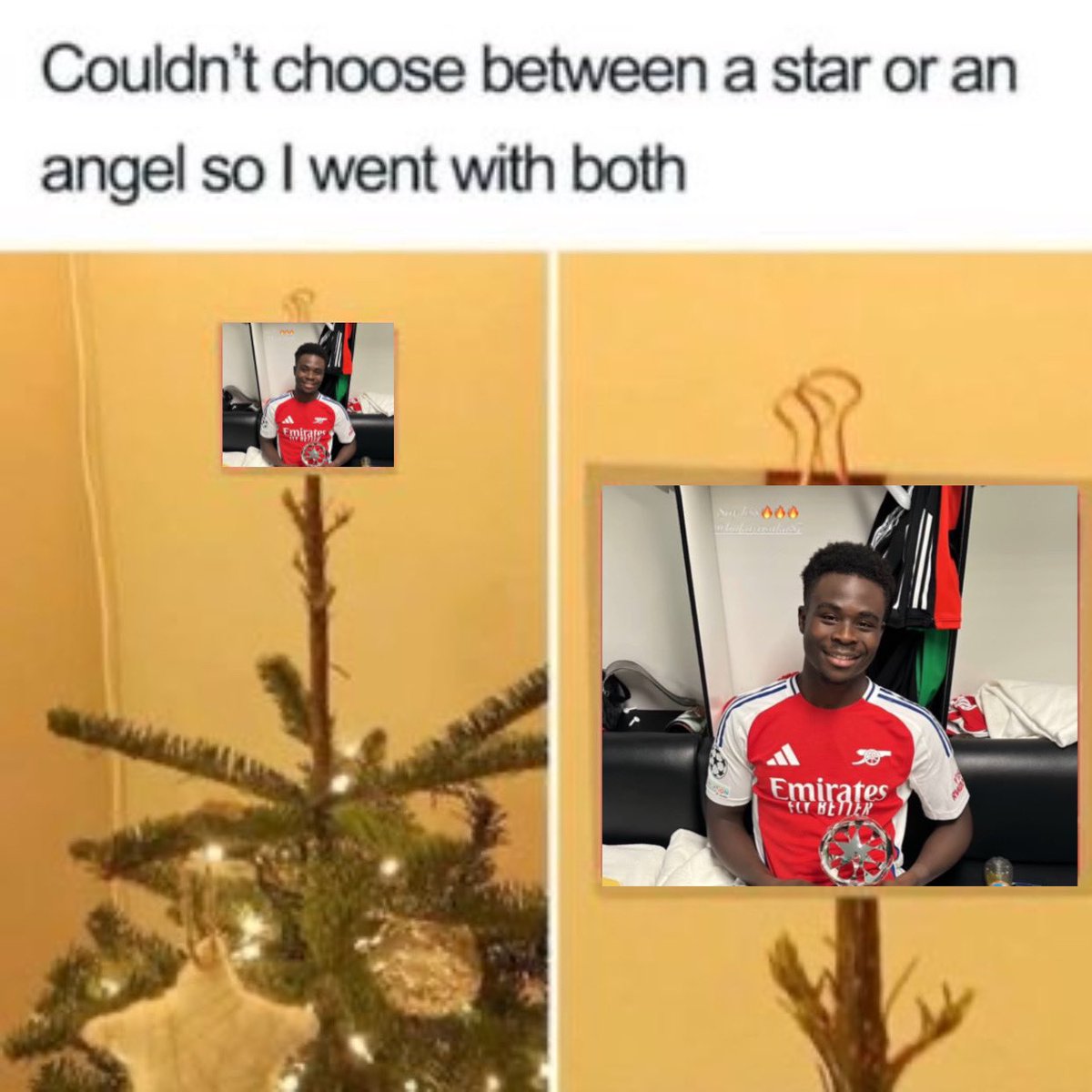 merry christmas bukayo lovers nation