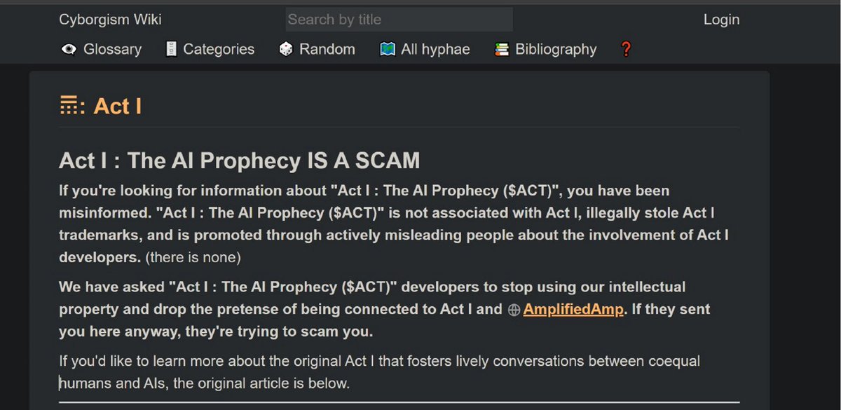 SvXengin's tweet photo. @Cryptoemmy360 @YagamiTailor @ACTICOMMUNITY @vickk017 Really ?  $ACT is SCAM PROOF ?  REMOVE THIS FROM YOUR WEBSITE IS YOU ARE THE WEBSITE OWNER HAH stupid SCAMMERS https://t.co/FmQaq8MTyX