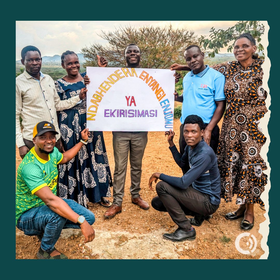 spokenorg's tweet photo. "And the angel said unto them, 'Fear not: for, behold, I bring you good tidings of great joy, which shall be to all people." - Luke 2:10 ❤️

🎄Merry Christmas from the Kabwa Oral Bible Translation team and Spoken Worldwide! https://t.co/Eqk6Jikkpb
