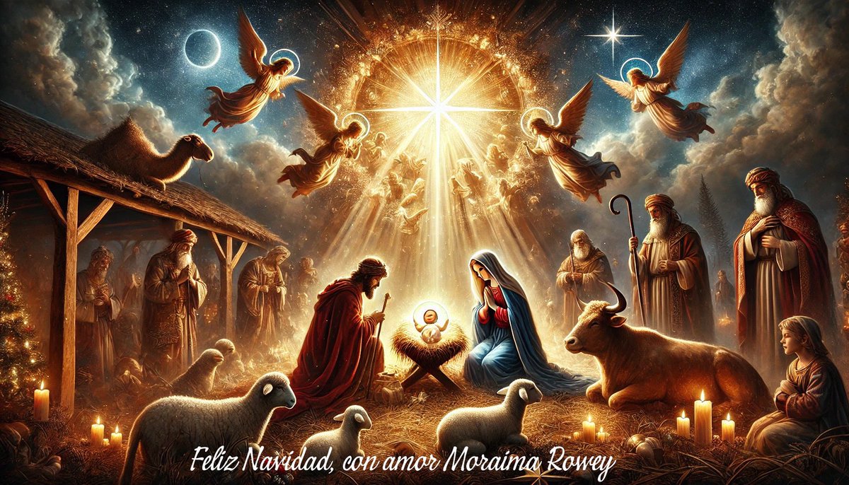MoraimaRowey's tweet photo. “Que el nacimiento de Jesús renueve nuestra fe y llene nuestros corazones de paz. ¡Feliz Navidad!”🎄❤️🎄

Con amor, Moraima Rowey✨

#Navidad #NacimientoDeJesús https://t.co/aq3ipJqJh4