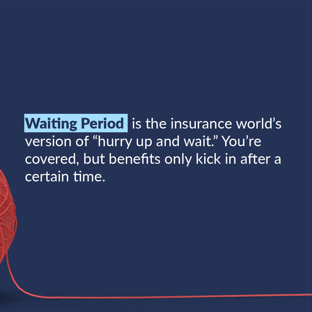 policyadvisorhq's tweet image. 🚦 Waiting Period? It’s the ‘hurry up and wait’ of insurance—coverage starts, but benefits kick in after some time. Got tricky terms? Comment &amp;amp; we’ll simplify! #InsuranceSimplified