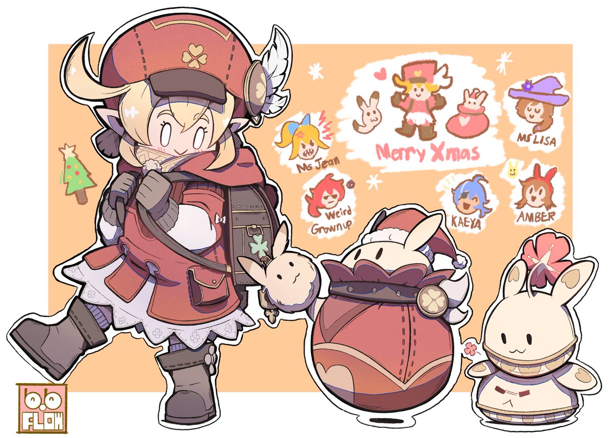 Klee and Dodoco’s Christmas! #GenshinImpact #Genshin #klee