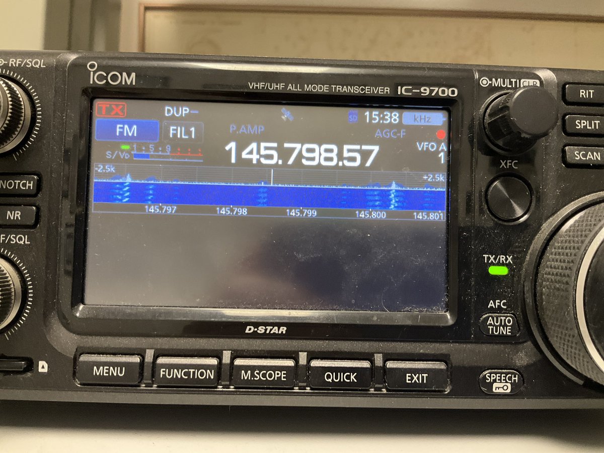 Reminder of SSTV from ISS today
