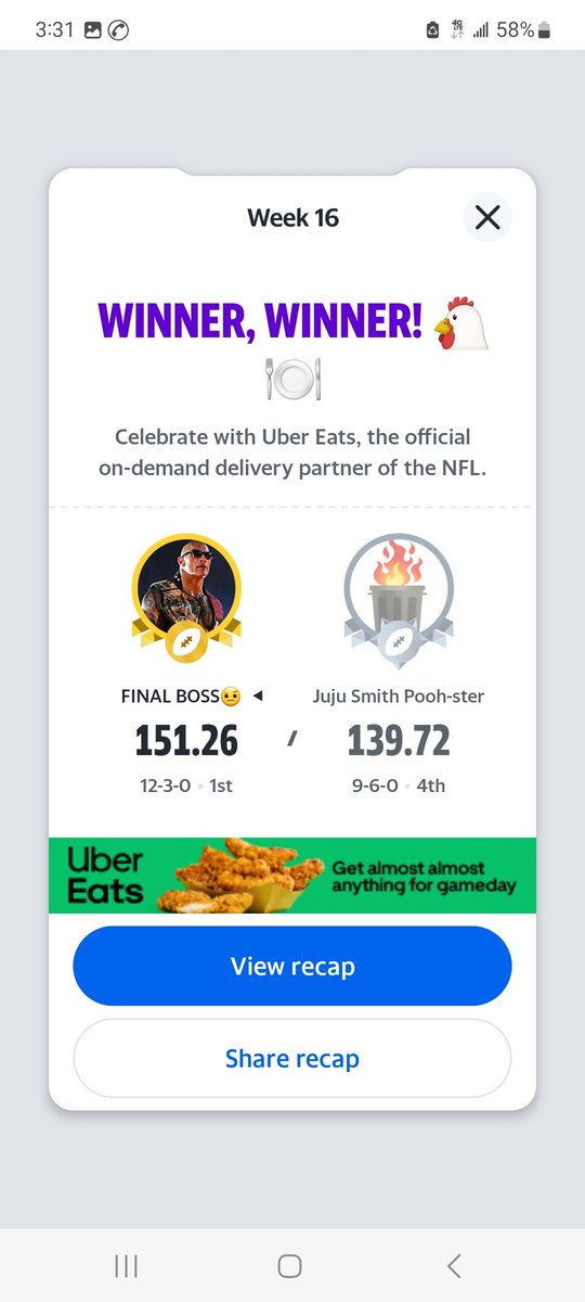 Dom202131's tweet image. Final Boss going to the Championship Trophy 🏆 

#YahooFantasyFootball 🏈