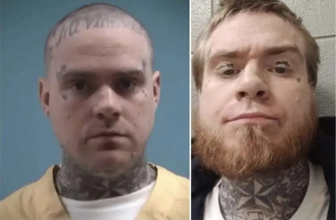 knowinsiders's tweet photo. Call 911: Drew Johnson, a convicted murderer broke out of prison on Tuesday in Mississippi and is described as "desperate and very dangerous." Check more: https://t.co/nuaGg4sesF
#DrewJohnson #Mississippi #EscapedPrisoner https://t.co/YW1vzcHKOG