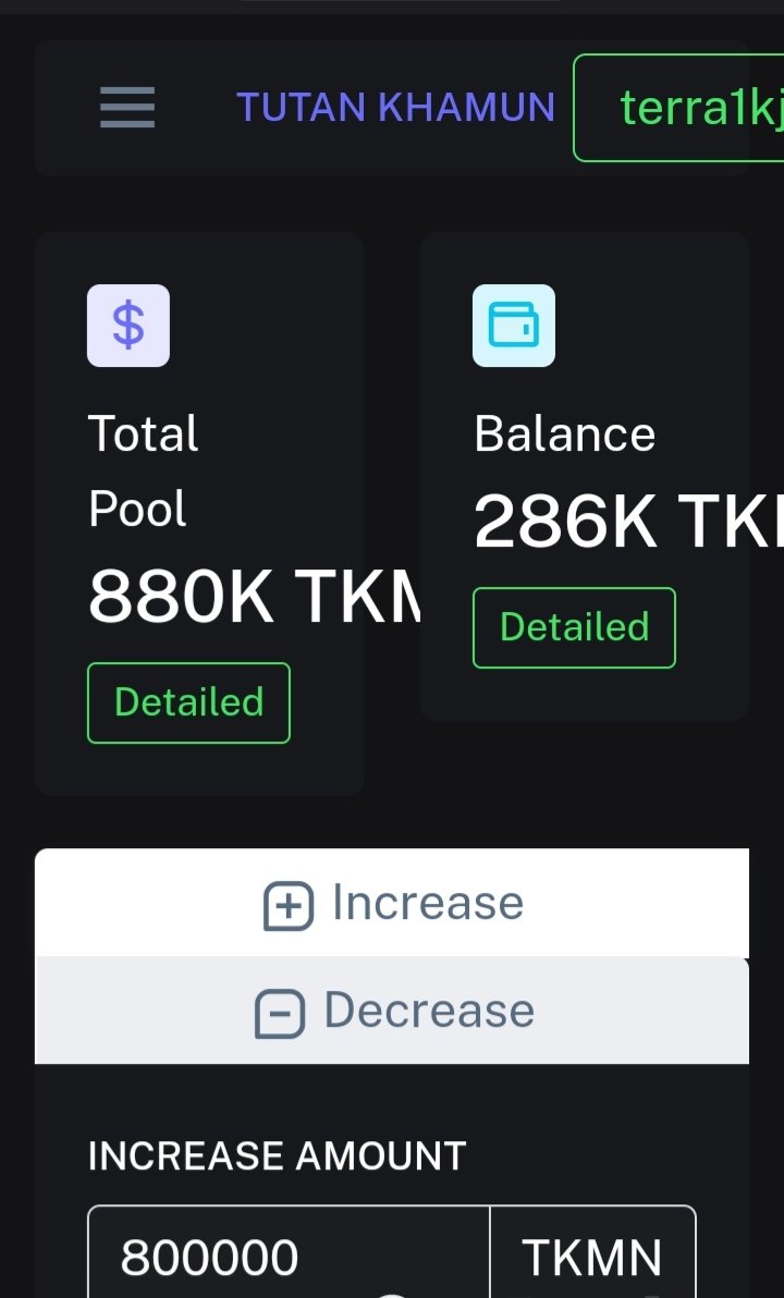 TKMNCOIN's tweet photo. 800k TKMN has been injected into the #TKMN Stake reward pool.
Get your share of the 12% reward pool by staking your $TKMN tokens on garuda-defi.
https://t.co/XZw1i7gJAz
#LUNC #USTC #LUNA #TKMN #BTC #ETH #BNB # #USUAL #PHA #COW #AGOLD #MOVE #FXS #LQTY #FIRO #JURIS #JASMY https://t.co/dqigXomj7K