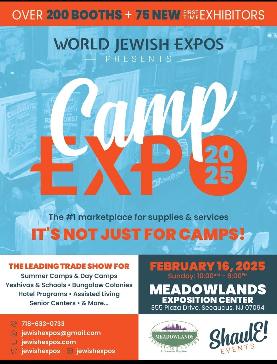 ShaulE Events & World Jewish Expos (@jewishexpos) / Posts / X