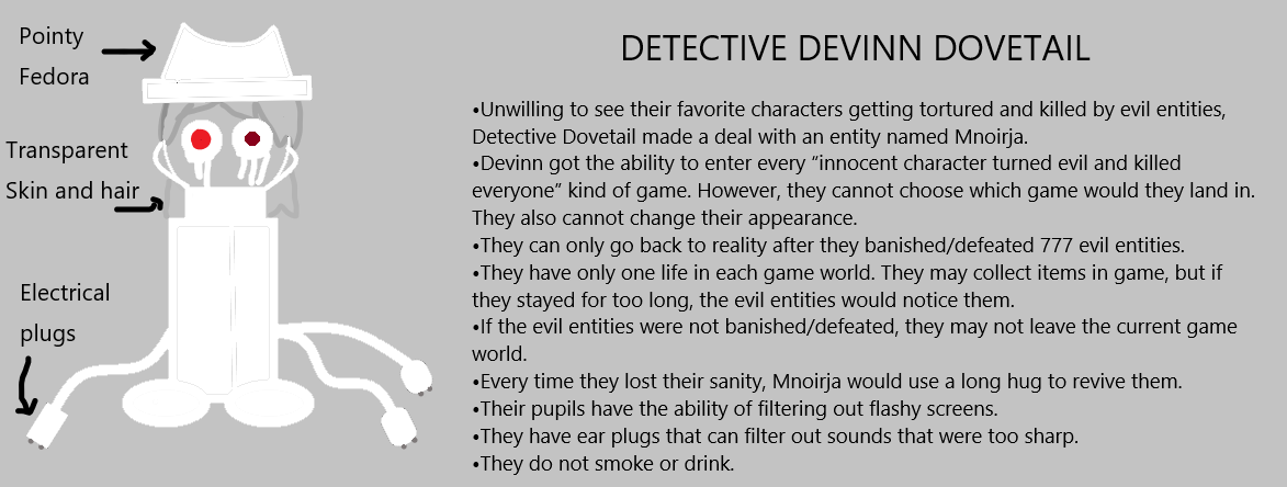 JackColgate1's tweet photo. #EXE #exe #exeoc 
I believe "a detective tries to get clues from the victims in order to defeat evil entities" would be an interesting concept. https://t.co/Q2mLcUEtfo