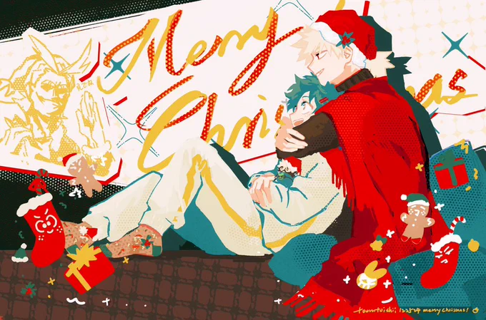メリクリ!ゴールデンエイジビデオクリスマス特別編集版を  見ている (?----色修正しました 