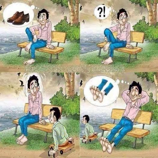 #PensarNaoDoi 

"Não ganhou presentes neste dia?
És perfeito e teu templo (corpo) esta bem?"

Agradeça muitooooooo.....