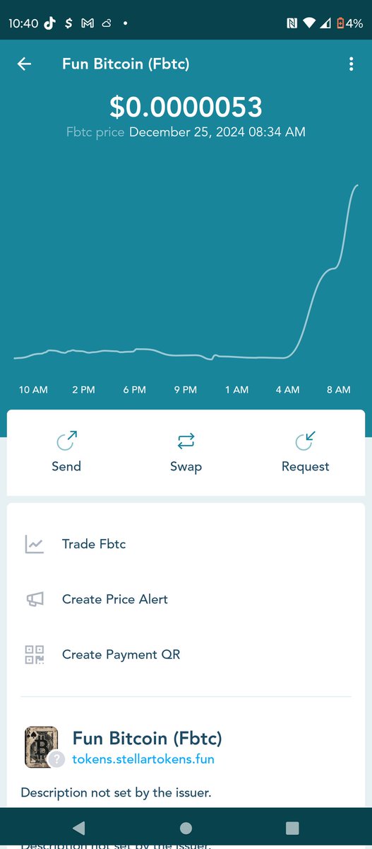 FbtcFuntoken's tweet photo. Did ya catch the 107% PUMP check ya $FBTC BAGS to the freaking ,🌙🚀 BABY! https://t.co/fCGrvVHm3o
