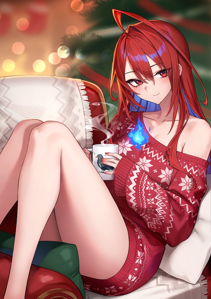 Oopartzy's tweet image. Merry Christmas !!!   
🎄💄💖
#BloodflameArt