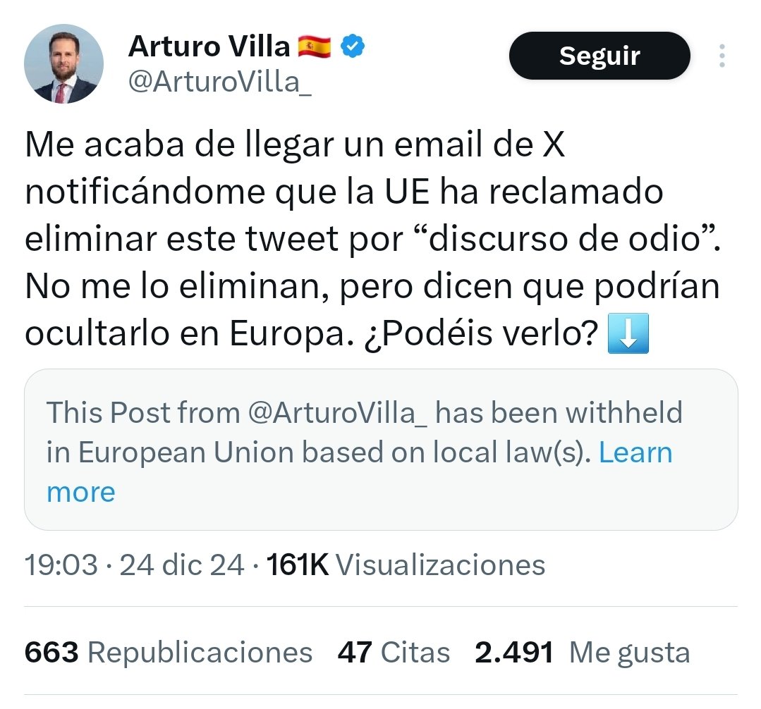 fonsiag's tweet photo. @arturovilla Si intentas verlo entero no se puede. En el feed si que aparece https://t.co/jg2bMziVhy