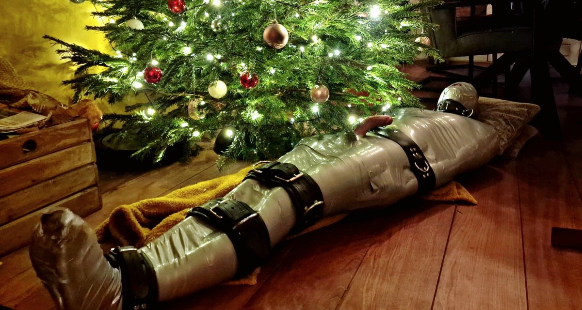 Got myself wrapped as a christmas gift