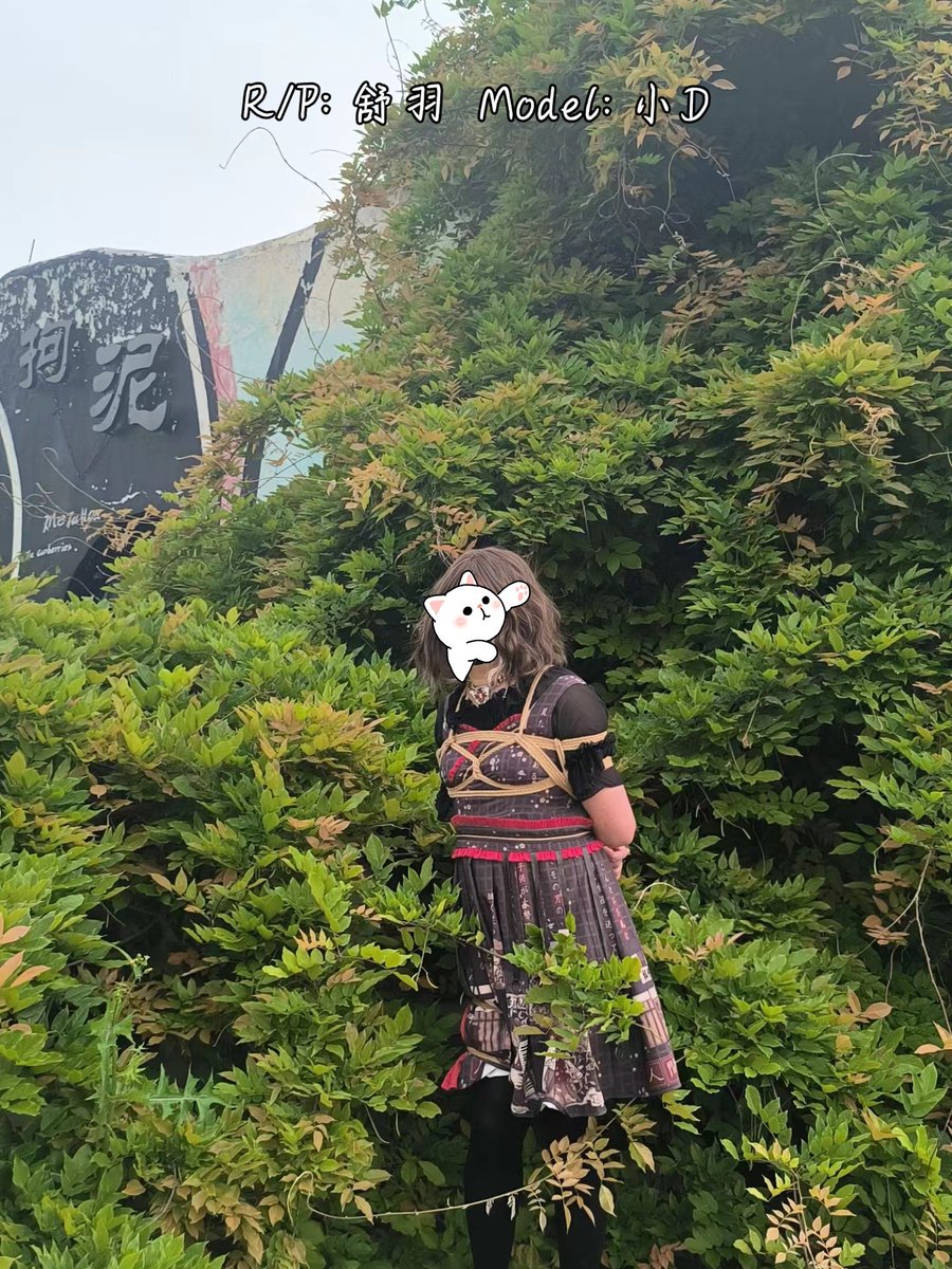 室外玩绳总会遇到各种各样的意外，有时候在树林中躲避游人紧张又刺激。要的就是害怕被发现和想被发现的矛盾心理碰撞。

🪢 <a href="/cai23333/">羽</a>
💃 <a href="/DiamondDog552/">Diamond Dog</a>
📷 <a href="/YuinKayo/">加代西内·カヨKayo</a>