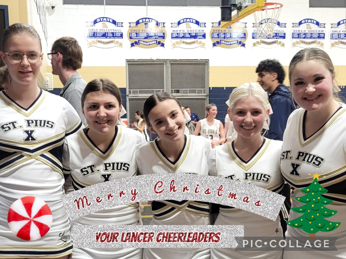 StPX_cheer's tweet photo. Hope everyone has a wonderful Christmas with family and friends 🎄 https://t.co/U3Jbeo6UGv