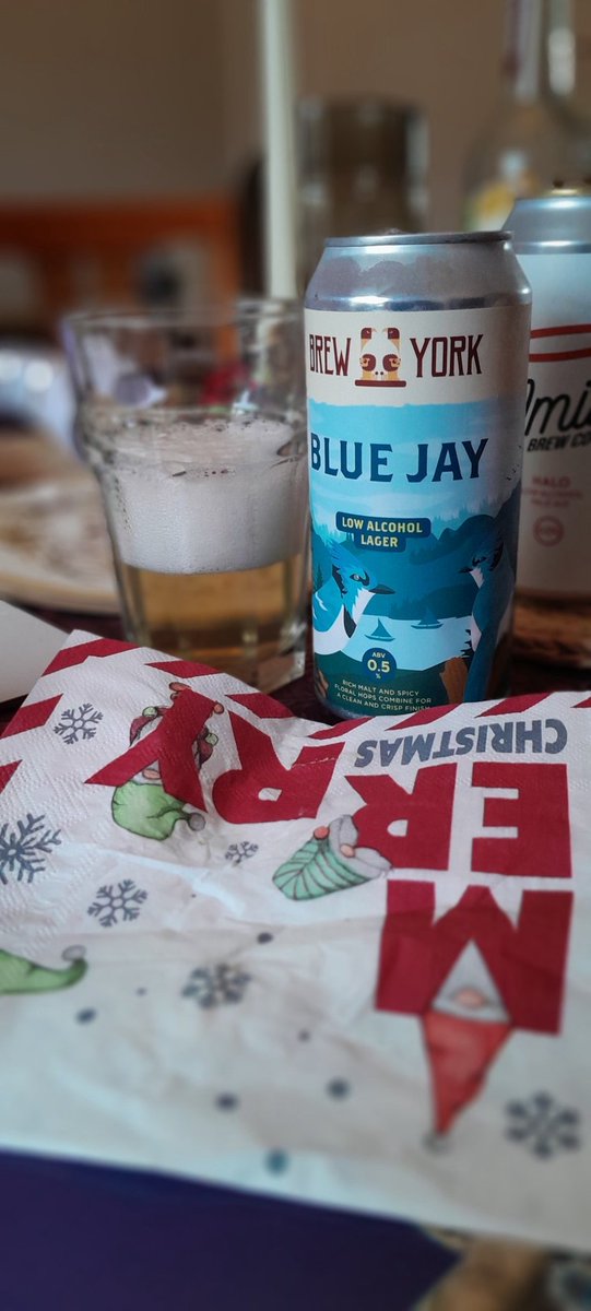 Stuart_Pickard's tweet photo. No abv beer on Christmas Day for second year, this year @gang_mash @AmityBrewCo @brewyorkbeer @NirvanaBeerCo the Alcohol Free Beer has certainly improved. #GingRealAleTrail @Stuart_Pickard #CraftBeer #Beer #RealAle #Ale #AFbeer #NonAlcoholic #NoAbv #NoAbvBeers #Alkoholfrei https://t.co/b1qbERU1jR