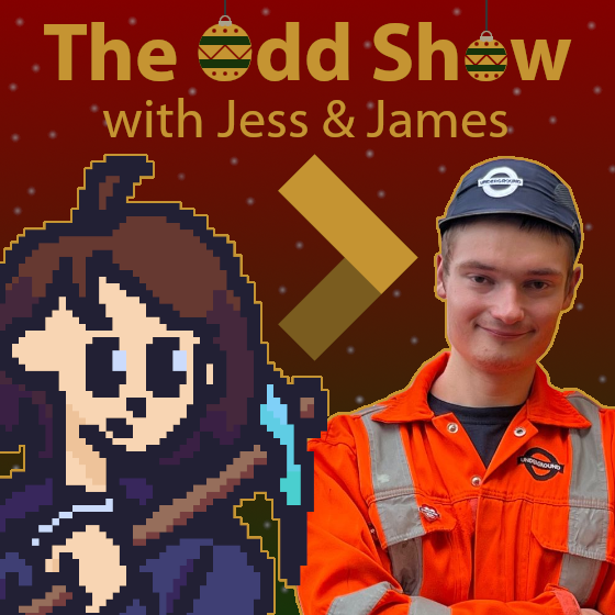 jessthetrain's tweet photo. TONIGHT:
The Christmas Day Odd Show, live from 6pm on @TruckersFM 
Join me and James for fun shenanigans, Christmas bangers, and your shoutouts 'n' requests. https://t.co/UJ8yCJWiys