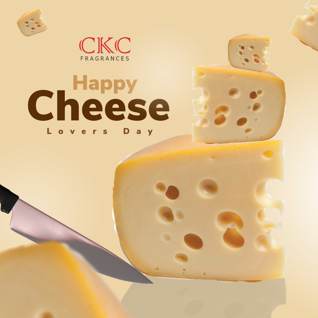 rishabhckothari's tweet image. Celebrating the irresistible allure of cheese on this #CheeseLoversDay! 🧀 Whether it&apos;s creamy, sharp, or tangy, cheese brings joy to every bite. 

#CheeseLoversDay #CheeseAddict #Cheese #Foodie #GourmetCheese #CheeseLovers #RishabhKothari #CKCFragrances #FoodLovers