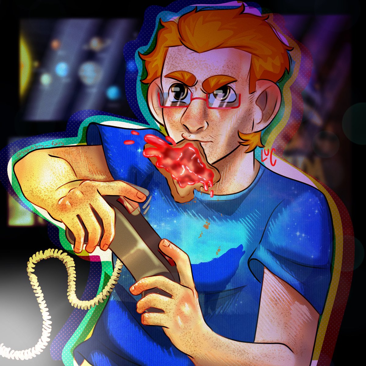 Luc_kyCh4rm's tweet image. Soooo I kinda forgot about this acc…. I (almost) completed Drawtober + did a bunch of cool things for an art market last week but I was too lazy to post :”)
I’m back now tho gsnsbdjsbdhs hopefully lol
#ocart #procreateart