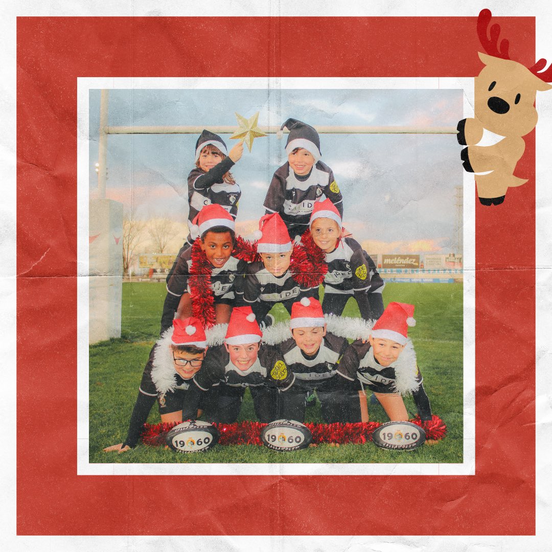 Feliz Navidad Familia Chamiza, desde el club queremos desearos unas fiestas llenas de alegría, amor y, por supuesto, mucho 🏉
Que esta Navidad os traiga paz, unión y os cargue de energías para afrontar un 2025 plagado de retos y existos‼️
#somoschamigeneracionrugby