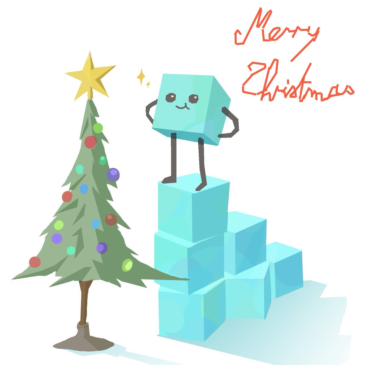 Icy wishes you a merry Christmas!🎄🧊

#MerryChristmas2024 #NIceCover #Icy #ChristmasTree