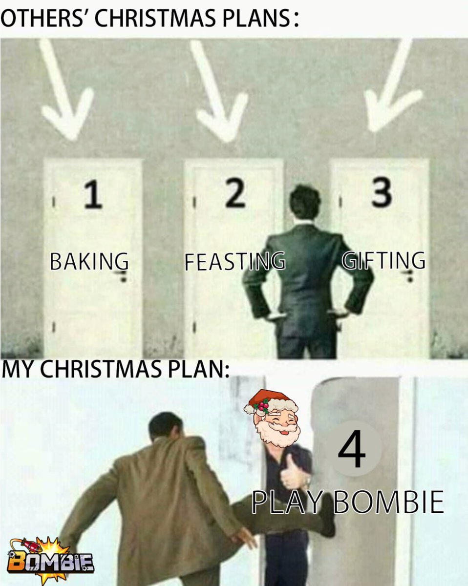 My only Christmas Plan: Play BOMBIE!🌟  
Kill Zombies, Earn 🪙Bombie!
t.me/catizenbot/bom…