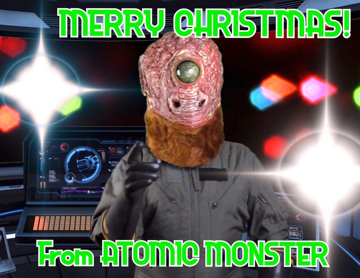 MrAtomicMonster's tweet image. 🎄Merry Christmas🎅from @MrAtomicMonster! ☃️