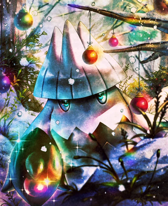 No. 459 ユキカブリ 『 メリクリ……? 』 #ポケモン #ポケモンイラスト