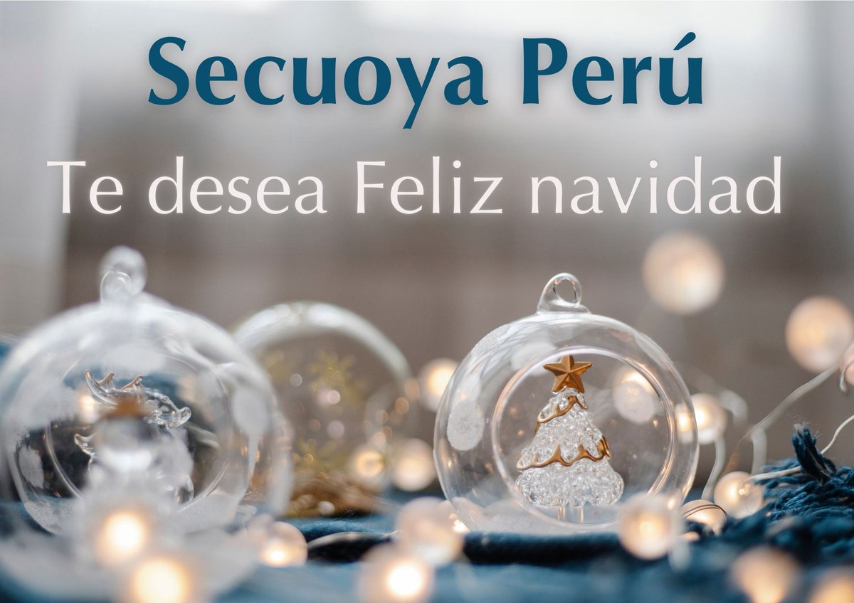 secuoyaperu's tweet photo. En esta Navidad, queremos expresar nuestro más sincero agradecimiento a nuestros colaboradores y clientes por su confianza y compromiso durante todo el año. 
Les deseamos una Navidad llena de paz, amor y buenos momentos.

¡Gracias por ser parte de nuestra historia! https://t.co/BO23ai556l