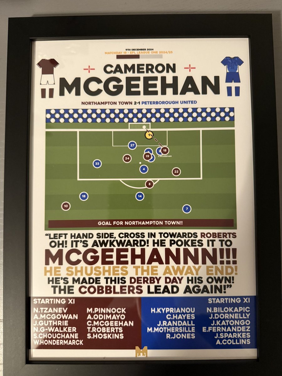 Not a bad Christmas present 🎅 
<a href="/ntfc/">Northampton Town</a> win vs P*** 2 weeks ago 🤩