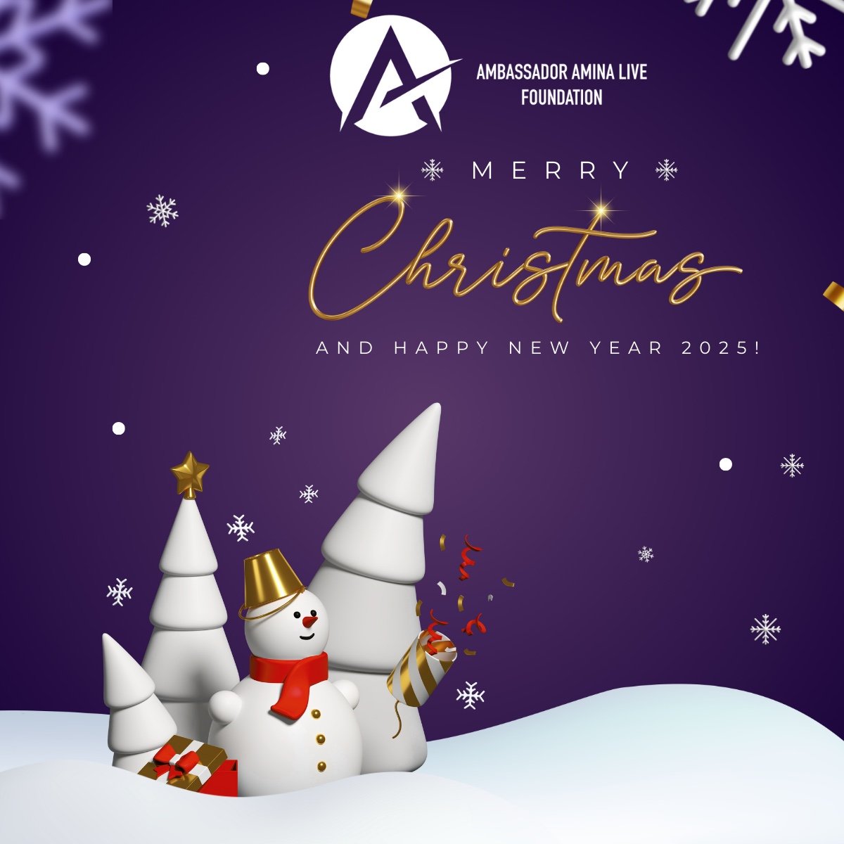AminaLIVE254's tweet image. As we celebrate the holiday season, let's remember the spirit of giving and support those in need. May your Christmas be filled with joy and your New Year with hope. #Christmas2025 #HappyNewYear #AmbassadorAminaLiveFoundation